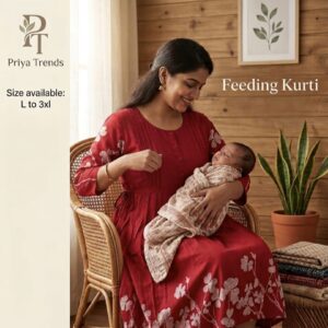 Wine Feeding Kurti