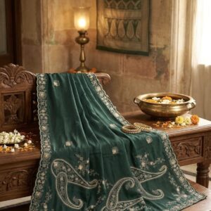 Blush Beauty Designer Party Wear Saree