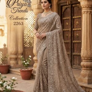 Designer Party Wear Saree 2263
