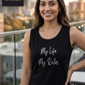 My Life My Rules Sleeveless Tee