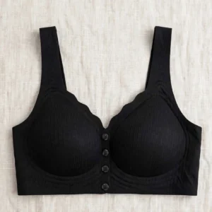 SEAMLESS BRA [8085] - BLACK